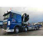 【予約】2019年6-8月以降発売予定Baetsen DAF XF SPACE CAB 8x2 TAG AXLE + FASSI 1100 トラック /建設機械模型 工事車両 WSI 1/50 ミニチュア
