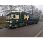 【予約】12月以降発売予定Van de Hoef B.V. DAF XF  4x2 TRAILER 3軸 トラック 建設機械模型 工事車両WSI 1/50 ミニチュア