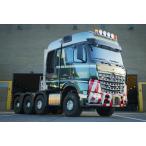 【予約】10-12月以降発売予定Bolk Transport; メルセデス・ベンツアクトロス SLT BIG SPACE 8X4 トラクタ /建設機械模型 工事車両 WSI 1/50 ミニチュア
