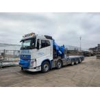 【予約】12月以降発売予定Van Hameren B.V. VOLVO FH4 SLEEPER CAB 10X4 FLAT BED トレーラー WSI 1/50