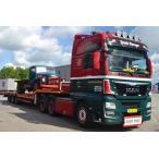 【予約】4-6月以降発売予定MAN TGX XXL EURO 6 6X2 TAG AXLE SEMI LOWLOADER 3軸 トラック WSI 1/50 建設機械 模型ミニカー  はたらく車重機