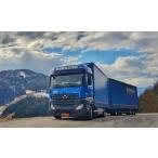 【予約】5-8月以降発売予定MERCEDES-BENZ ACTROS MP4 BIG SPACE COMBI 5軸 トラック WSI 1/50 建設機械 模型ミニカー  はたらく車重機