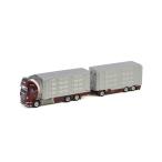 【予約】8-10月以降発売予定Vaex; SCANIA S HIGHLINE  CS20H 6X2 TAG AXLE RESIN COMBI 6軸 トラック /WSI 建設機械模型 工事車両 1/50