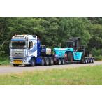 【予約】12月以降発売予定Van Wijgerden VOLVO FH4 トラック トレーラー/WSI 1/50 建設機械 模型