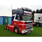 【予約】8-10月以降発売予定Bjarne Nielsen; SCANIA R4 TOPLINE 6X2 TAG AXLE トラック トラクタ /WSI 建設機械模型 工事車両 1/50