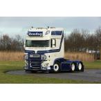 【予約】10-12月以降発売予定Zondag Transport  DAF XF SUPER SPACE CAB MY2017 6X2 TAG AXLE トラクタ/WSI 建設機械模型 工事車両 1/50 ミニカー