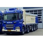 【予約】10-12月以降発売予定Van Dalen Sloop en Asbest BV  SCANIA G NORMAL | CG17N 10X4 TIPPER TRUCK トラック/WSI 建設機械模型 工事車両 1/50 ミニカー