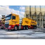 【予約】10-12月以降発売予定A. Jansen BV DAF XF SPACE CAB MY2017 6X2 TWINSTEER BULK TRAILER OMEPS 3軸 トラック/WSI  建設機械模型 工事車両 1/50 ミニカー