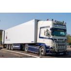 【予約】3-5月以降発売予定BAJARD ET FILS SCANIA STREAMLINE 4X2 リーファートレーラー 3軸 トラック/WSI 建設機械模型 工事車両 1/50 ミニカー