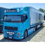 【予約】2022年発売予定QC TRANSPORT: VOLVO FH4 GLOBETROTTER 4X2 リーファートレーラー 3軸 トラック/WSI 模型 1/50