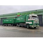 【予約】12月以降発売予定Van der Bel; SCANIA 3 SERIES STREAMLINE 6X2 CONTAINER 40M3 トラック /模型 WSI 1/50