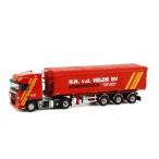 H.H. van der Velde DAF XF 95 Space Cab Tip Trailer Volume  3軸 /WSIダブリューエスアイ 1/50 　 9743