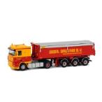 Gebr. Greving DAF XF 105 Space Cab Tip トレーラー アスファルト&amp;サンド  3軸 /WSIダブリューエスアイ 1/50 　 9659