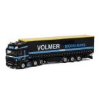 Volmer DAF XF 105 Super Space Cab カーテンサイダー トレーラー 3軸 /WSIダブリューエスアイ 1/50 　 9512