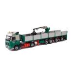 van der Veen ボルボ FH2 Globetrotter Brick トレーラー  4軸 /WSIダブリューエスアイ 1/50 　 9390