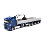 Floor Trailers DAF XF 105 Space Cab Brick Trailer (4 axle) /WSIダブリューエスアイ 1/50 　 3085774