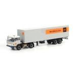 Van Gend &amp; Loos DAF 2600 クラシックボックストレーラー /WSI 1/50 模型