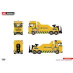 【予約】2021年1月-3月以降発売予定MERCEDESBENZ ACTROS MP5 GIGA SPACE FALKOM  3軸トラック レッカー /WSI 1/50 建設機械 模型ミニカー  はたらく車