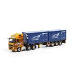 Niek Dijkstra VOLVOボルボ FH3 Globetrotter XL 2x 20フィートコンテナ NYK /WSI 1/50 ダイキャスト　模型