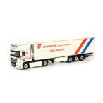 Schouwstra Transport DAF XF 105 Super Space cab リーファートレーラーThermoking 3軸 トラック/WSI 1/50 建設機械模型