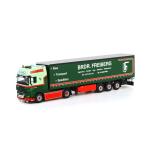 Brdr Freiberg DAF XF 105 Super Space Cab カーテンサイダートレーラー3軸 トラック　/WSI 1/50 ダイキャスト　建設機械模型