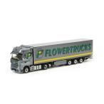 予約7-9月以降発売予定Flowertrucks メルセデスベンツアクトロス Giga Space リーファートレーラー Thermoking 3軸　/WSI 1/50 建設機械模型