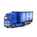 Edwin Fennema VOLVOボルボ FH3 Globetrotter Cargo Floor Trailerトレーラー 3軸 /WSI 1/50 建設機械模型　ミニカー