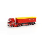 Aksel Junker Volvoボルボ FH4 GL XL Tip Trailer Volume 3軸 トレーラー トラック /WSI 1/50 建設機械模型　ミニカー