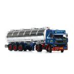 Van Appeldoorn DAF 3600 Space Cab Tanker Liquid 3軸 トラック /WSI 1/50 建設機械模型　ミニカー