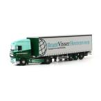 Brant Visser DAF new XF Space Cab カーテンサイダートレーラー 3軸　トラック/WSI 1/50 建設機械模型　ミニカー