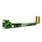 CHRISTEN 3軸 セミ底床 + VOLVO FH3 6X4トラックトレーラー /WSI　1/50 建設機械模型　ミニカー