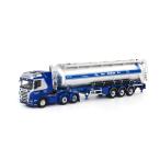 H.J. van Bentum Scaniaスカニア R Highline バルクトレーラー Kipper 3軸 トラック /WSI 建設機械模型 工事車両 1/50 ミニチュア 重機