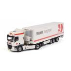 Franken Transport DAF CF Space Cab リーファートレーラー Thermoking 3軸 トラック/WSI 建設機械模型 工事車両 1/50 ミニチュア
