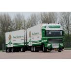 予約10月-12月以降発売予定Paul Imming DAF XF 105 Super Space Cab Combiトラックトレーラー/WSI 建設機械模型 工事車両 1/50 ミニチュア