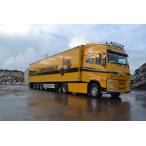 予約10-12月以降発売予定Sinke Groep Volvo FH4 Globetrotter Cargo Floor Trailer 3軸 トラック /WSI 建設機械模型 工事車両 1/50 ミニチュア