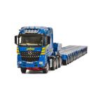 Havator メルセデスベンツアクトロス MP4 Big Space SLT 8x6 Scheuerle Intercombi 6+6+4 軸トレーラー /WSI  建設機械模型 工事車両 1/50 ミニチュア