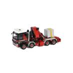 【予約】2月以降発売予定Mammoet MERCEDES-BENZ ACTROS MP3 L 8X8 + PALFINGER PK 150002 SH トラック /WSI 建設機械模型 工事車両 1/50 ミニカー