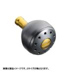 ●シマノ　夢屋 アルミラウンド型パワーハンドルノブ Mサイズ タイプB用 グレー (026859) 【まとめ送料割】