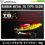 ●ジャッカル　ビンビンメタル TG タイプスロー 40g 【メール便配送可】 【まとめ送料割】