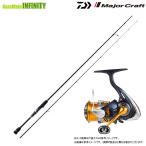 【アジング入門セット】●メジャークラフト　ファーストキャスト FCS-S642AJI アジングモデル＋ダイワ　24 レブロス LT2000S-XH