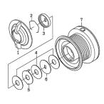 ●ダイワ　プロカーゴSS遠投4500遠投(4960652936026)用 純正標準スプール (部品コード6J008801)　【キャンセル及び返品不可商品】 【まとめ送料割】