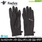 * Foxfire энергия стрейч палец s Roo перчатка ( перчатка ) черный [ почтовая доставка рассылка возможно ] [ суммировать стоимость доставки сломан ][bkgr]