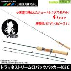 【在庫限定特価】大橋漁具　TURING MONKEY トラッタストリーム CT バックパッカー 403C (3ピース) 【まとめ送料割】【bsr002】