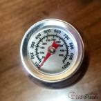 摂氏550℃・華氏1000F【ミニミニ温度計・正円・ねじ止め】ピザ窯・薪ストーブ・バーベキュー・グリルなどに。※直接火に当てないでください。※