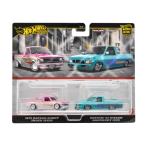 ホットウィールプレミアム 2パック1975ダットサンサニートラック(B120)/ カスタム '93 日産 ハードボディ (D21) (HRR78-9866)