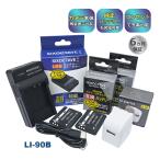 [ сменный товар ] LI-90B LI-92B DB-110 Olympus сменный аккумулятор 2 шт . сменный USB зарядное устройство розетка зарядка для AC адаптор имеется 4 пункт set BJ-11 UC-90 UC-92 a2.1