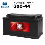 自動車 バッテリー 600-44 バッテリー無料回収チケット付き SLX-1A EPS100 58815 59214 59222 59226 59050 S-1A 20-92 595 402 080 60044 互換 スーパーナット