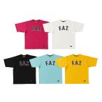 FAT エフエーティー FOUNDATION F32410-CT04 Tシャツ 半袖 カレッジロゴ ワンポイントロゴ ビッグシルエット オーバーサイズ シンプル