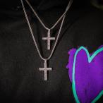 Yahoo! Yahoo!ショッピング(ヤフー ショッピング)GoldenGilt ゴールデンギルト Silver Cross - Double Row Pendant ネックレス チェーン ジュエリー アクセサリー メンズ ブランド ストリート
