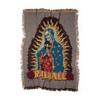 ショッピングラグ RADIALL ラディアル GUIDANCE - THROWKET RAD-26NYM-ACC002 スロウケット ソファーカバー ラグ マリア グラフィック